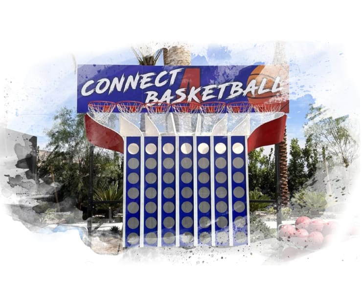 Oyuncular, pano üstündeki potalara tek atışlarla isabet ettirerek kendi renklerini sütunlara düşürüp yatay, dikey veya çapraz seriyi rakibinden önce tamamlamayı hedefler.