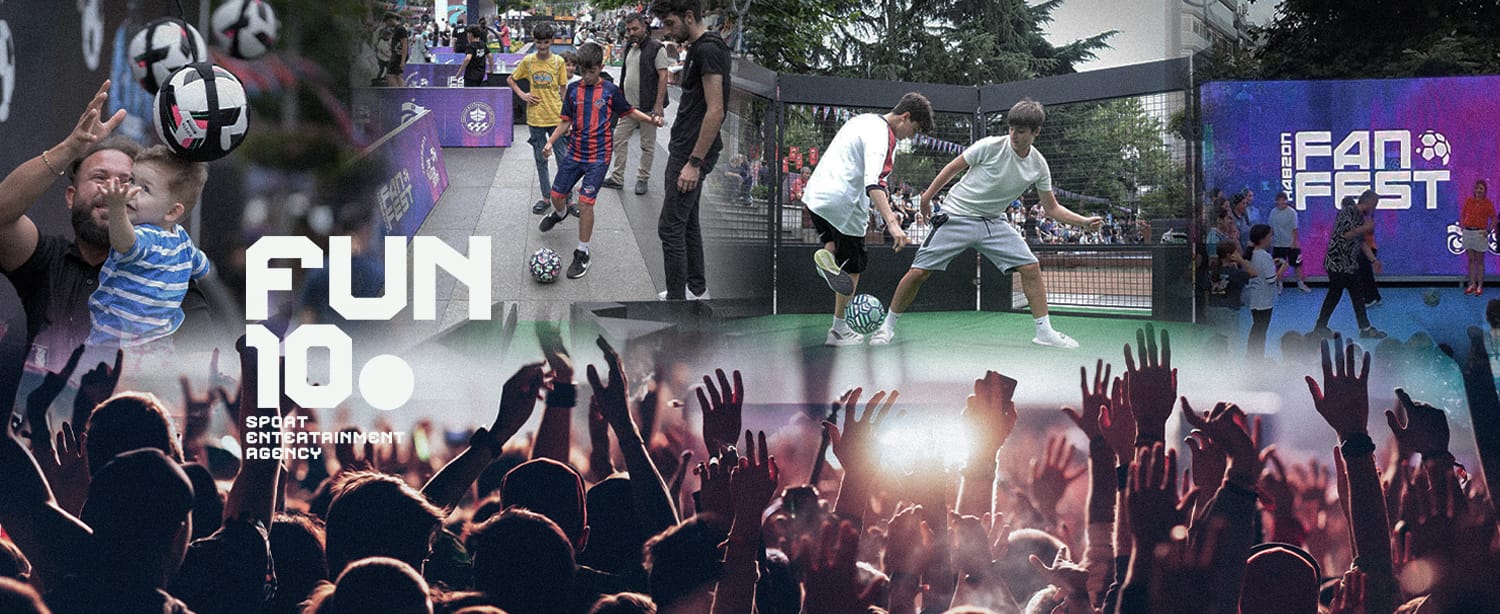 Fun10. Spor Etkinlik Ajansı etkinlikler kolajı