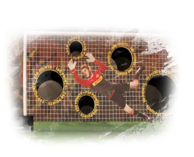 Bir pano üzerindeki farklı puan değerlerine sahip deliklerden topun geçirilmeye çalışıldığı, şut becerisine dayalı bir oyunudur.